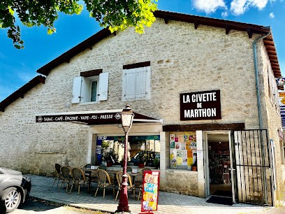 La Civette De Marthon, Bureau de Tabac à Marthon