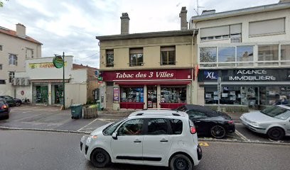 Tabac Des 3 Villes, Bureau de Tabac à Laxou