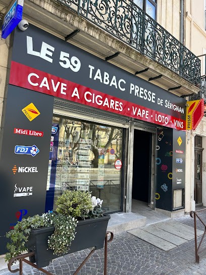 Le 59 Tabac Presse De Serignan, Bureau de Tabac à Sérignan