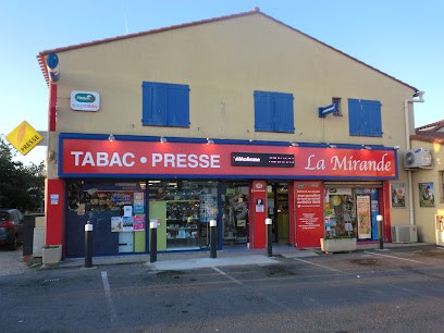 TABAC PRESSE LA MIRANDE, Bureau de Tabac à Saint-Estève