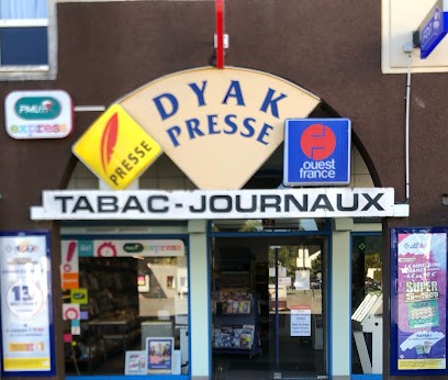 Dyak Presse, Bureau de Tabac à Vannes