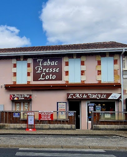 L'As De Trèfle, Hostens, Bureau de Tabac à Hostens