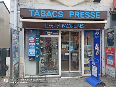 Tabac Presse Les Trois Moulins, Bureau de Tabac à Rezé