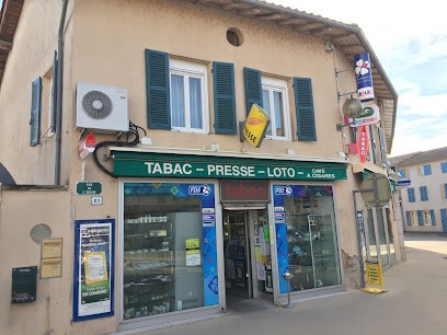 Bureau De Tabac Presse Loto PMU Cigares, Bureau de Tabac à Saint-Didier-sur-Chalaronne