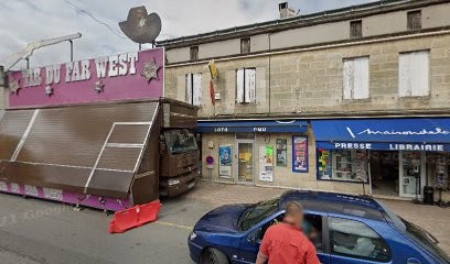 Presse/Loto, Bureau de Tabac à Montpon-Ménestérol
