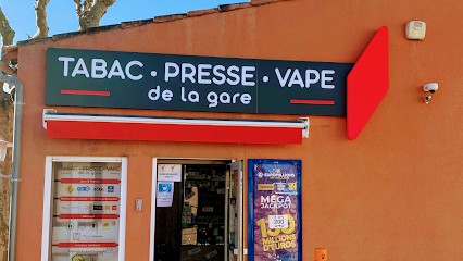 Tabac Presse Vape De La Gare, Bureau de Tabac à Venelles