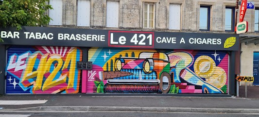 Le 421, Bar, Tabac, Cave cigares, Vape, CBD Brasserie, Bureau de Tabac à Eysines