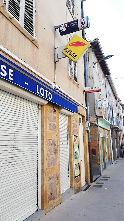 Tabac Presse Loto SNC CHAPELAND, Bureau de Tabac à Saint-Pierre-la-Palud