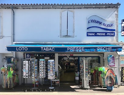 L'Écume Bleue/Chéray ”Tabac,Presse,Fdj,E- Cigarettes, CBD,Souvenirs,Pêche, Cash Back ”, Bureau de Tabac à Saint-Georges-d'Oléron