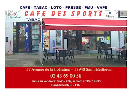 Café Des Sports, Bureau de Tabac à Saint-Berthevin