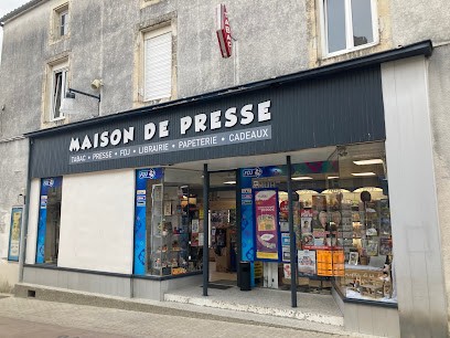 Maison de presse - Tabac, cigarettes électroniques, CBD, presse, FDJ, librairie, cadeaux, papeterie, paiement de proximité, Bureau de Tabac à Mauzé-sur-le-Mignon