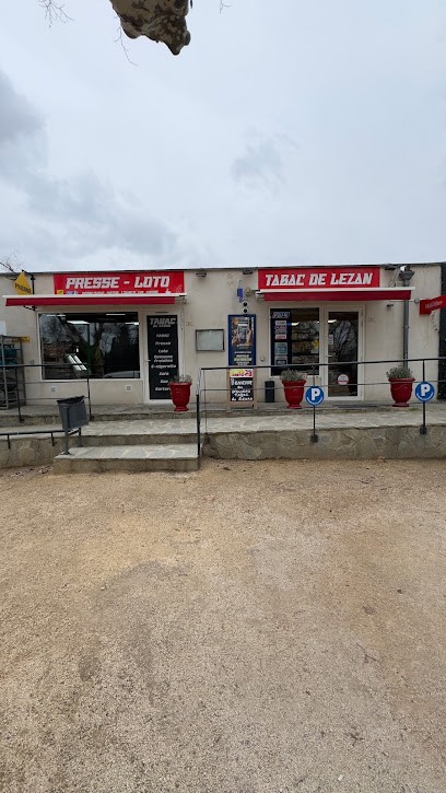 Tabac Presse Loto De Lezan, Bureau de Tabac à Lézan